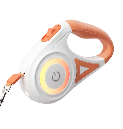 Laisse Rétractable avec Lumière LED