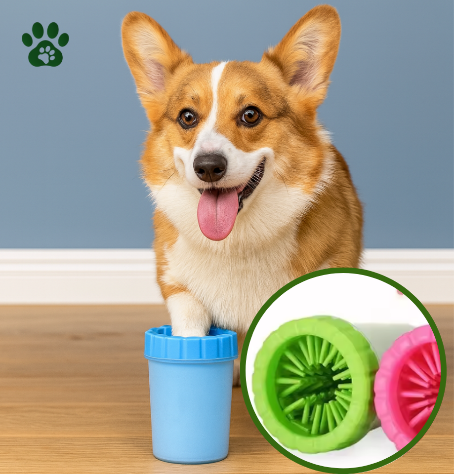 Gobelet de Lavage Automatique pour Pattes d’Animaux