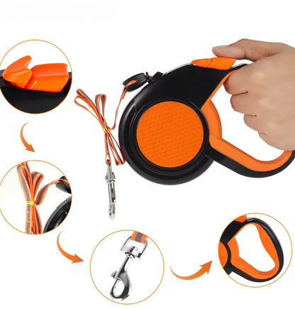 Laisse Rétractable Ultra-Résistante