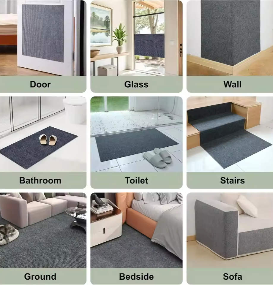 Tapis à Gratter Auto-Adhésif Protection de Canapé Anti-Griffure